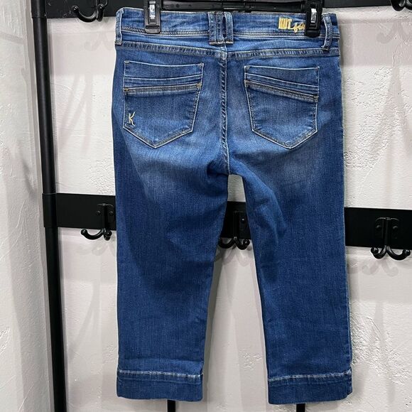 Kut From the Kloth denim cropped capri jeans size 4 - Picture 2 of 15